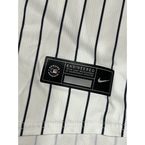 Nike Authentic NY New York Yankees MLB Baseball Pinstripe Jersey Men’s Sz: XL - Picture 2 of 11